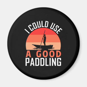 Imã Kayaking Eu Poderia Usar Um Bom Paddling