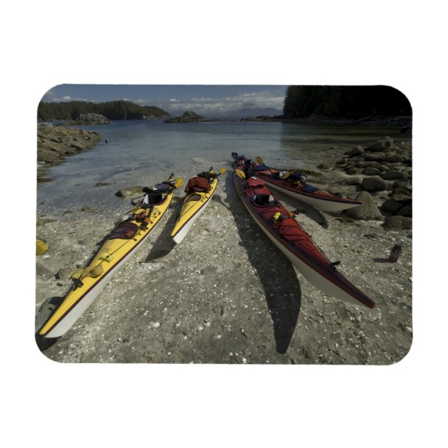 Ímã Kayaks na Ilha Dicebox, Grupo das Ilhas Broken, (Horizontal)