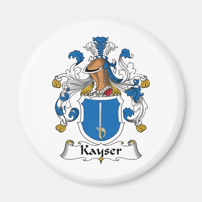 Imã Kayser Family Crest (Frente)
