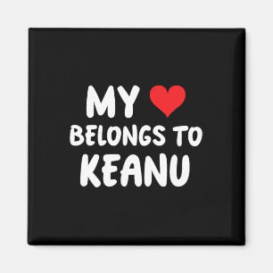 Imã Keanu - Meu Coração Pertence a Keanu - Amor