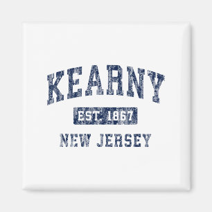 Imã Kearny Nova Jersey Nj Vintage Esportes Estabelecid