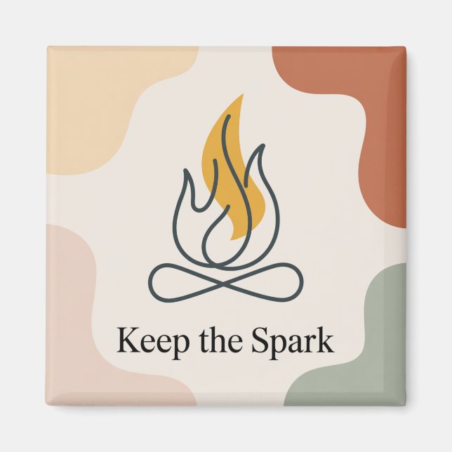 Imã Keep The Spark (Frente)