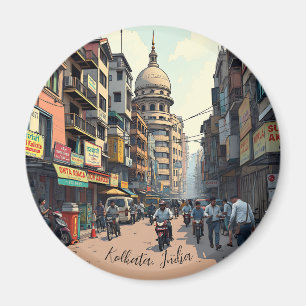 Imã Keepoke Souvenir para o centro Kolkata, Índia
