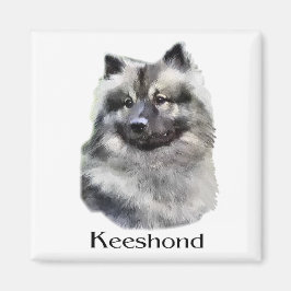 Imã Keeshond Art Gifts
