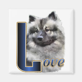 Imã Keeshond Art Gifts