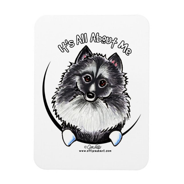 Ímã Keeshond IAAM (Vertical)