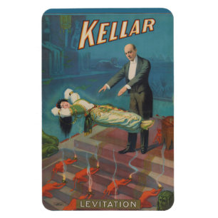 Ímã Kellar, o Mago de Levitação do Mágico