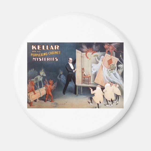 Imã Keller e seus mistérios do gabinete de perplexação (Frente)