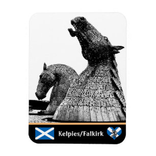 Ímã Kelpies & Status in Falkirk /Scotland Art
