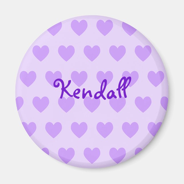 Imã Kendall em Roxo (Frente)
