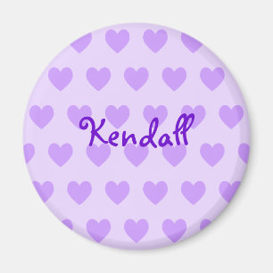 Imã Kendall no roxo