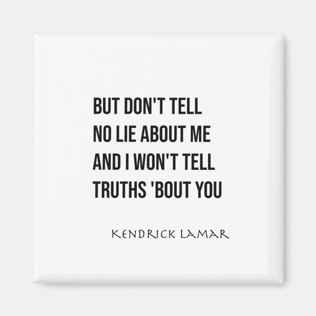 Imã Kendrick Lamar - Euphoria (punchline) Sticker (Frente)