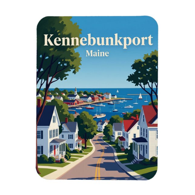 Ímã Kennebunkport EUA (Vertical)