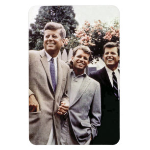 Ímã Kennedy Brothers, Presidente John, Robert & Ted
