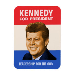 Ímã Kennedy para o presidente