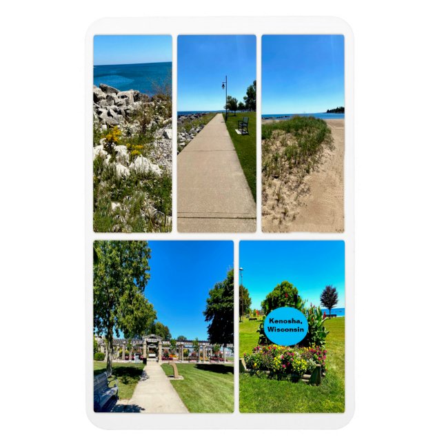 Ímã Kenosha, Wisconsin (Vertical)