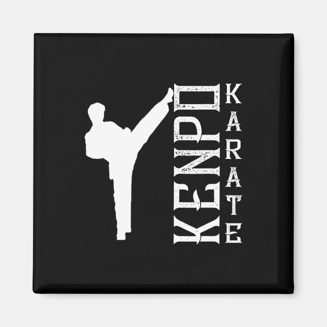 Imã Kenpo Karate Japão Defensor Fighter Coach Martial  (Frente)