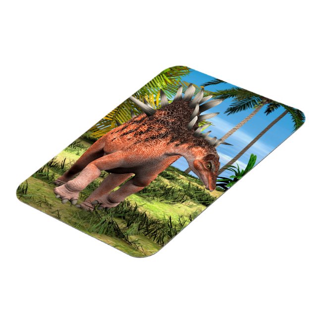 Ímã Kentrosaurus Dinossauro Selva Arte Pré-Histórica (Left Side)