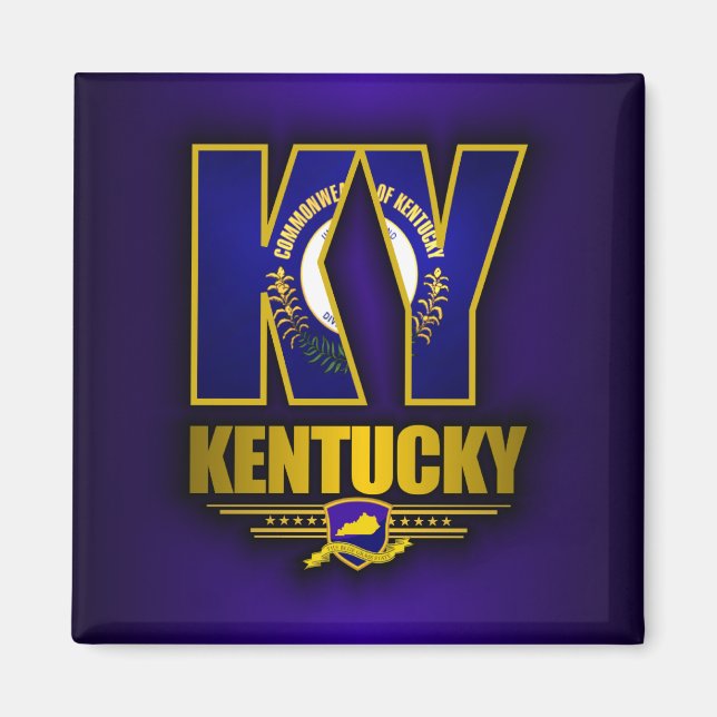 Imã Kentucky (KY) (Frente)