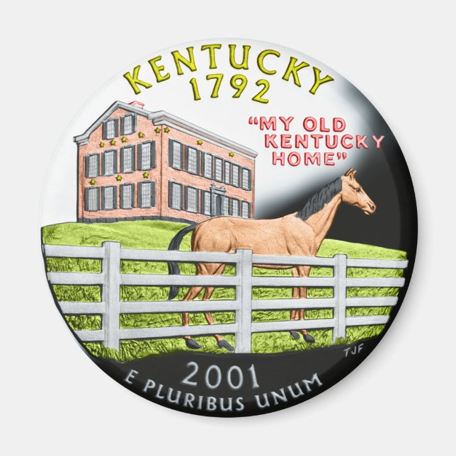 Imã Kentucky Magnet (Frente)