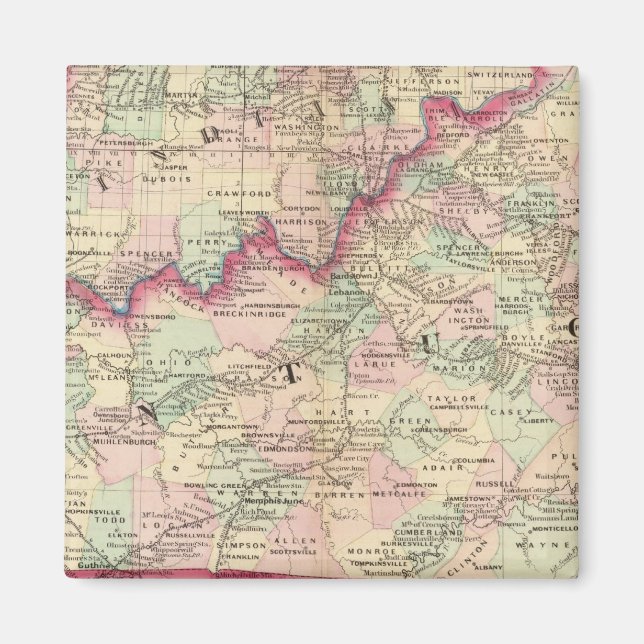 Imã Kentucky, Tennessee (Frente)