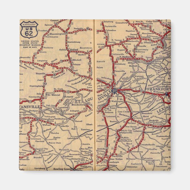 Imã Kentucky, Tennessee 3 (Frente)