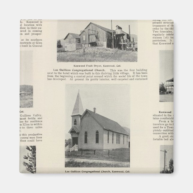 Imã Kenwood, Califórnia (Frente)