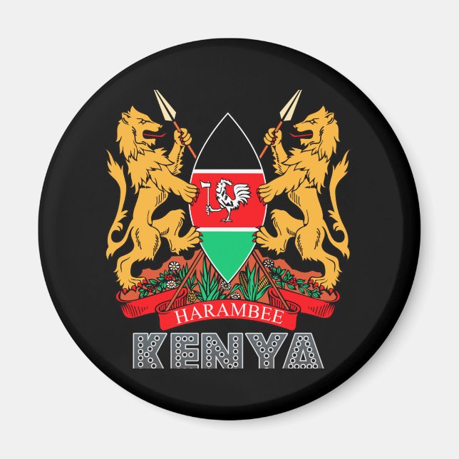 Imã Kenyan Emblem (Frente)
