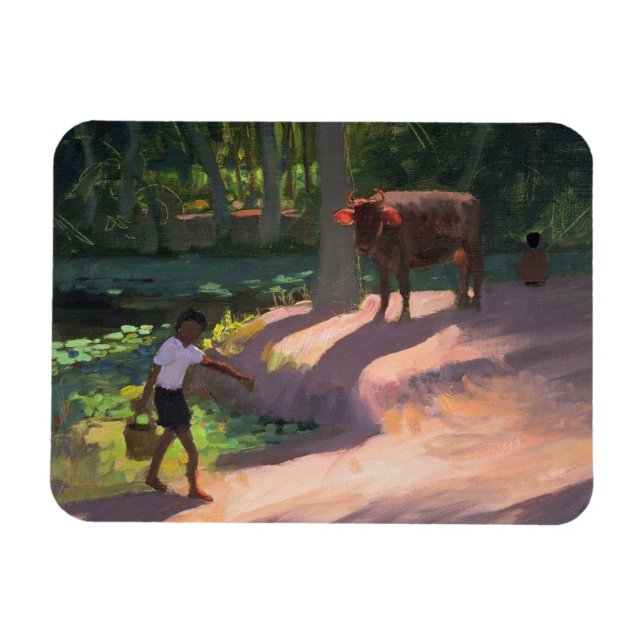 Ímã Kerala Backwater Índia 1996 (Horizontal)