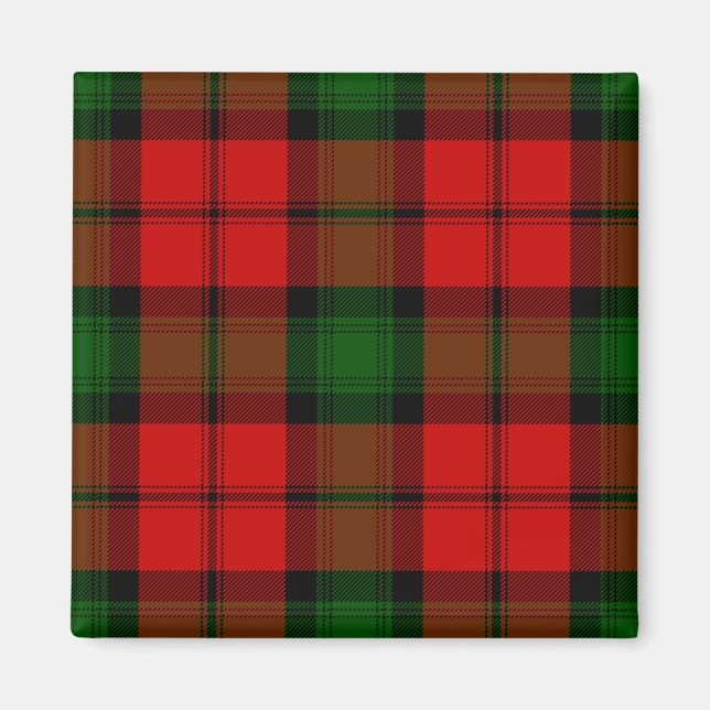 Imã Kerr tartan green xadrez vermelha (Frente)