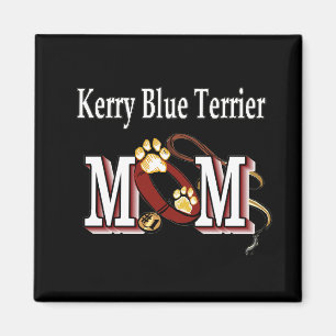 Imã Kerry Blue terrier mãe Magnet
