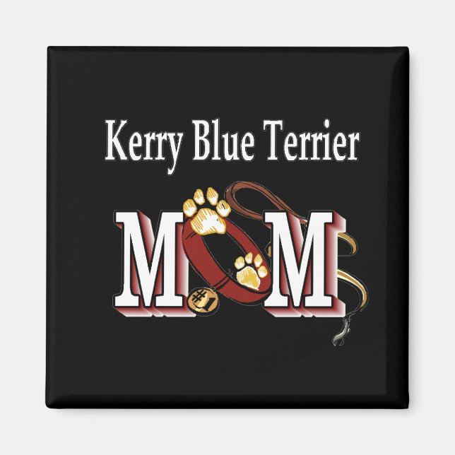Imã kerry blue terrier mãe Magnet (Frente)