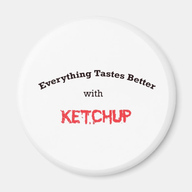 Imã ketchup (Frente)