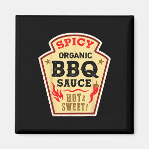 Imã Ketchup Byrbeque Hallowe Grill Hot Spicy Molho de
