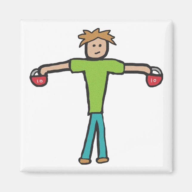 Imã Kettlebell (Frente)