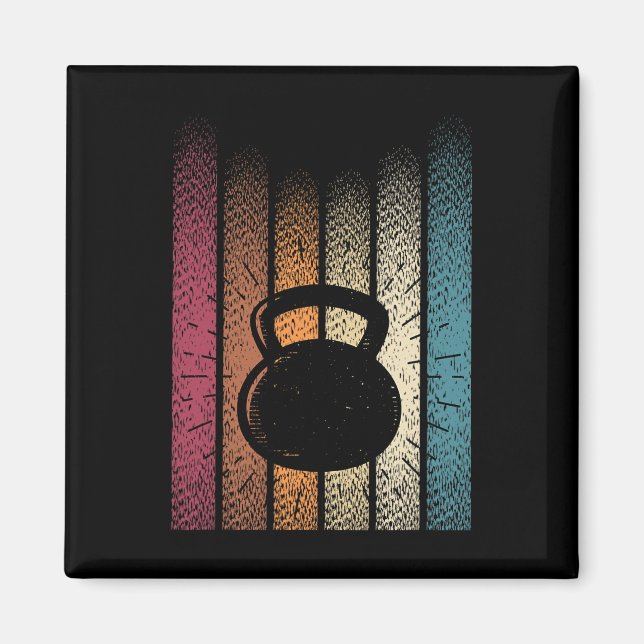 Imã Kettlebell Retro Workout Powerinclusive (Frente)