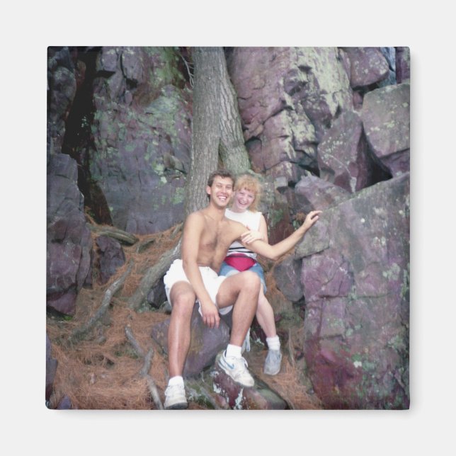 Imã Kevin & Holly Devils Lake WI (Frente)