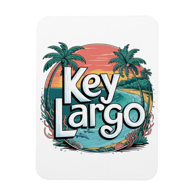 Ímã Key Largo (Vertical)