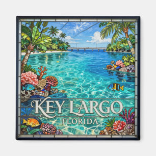 Imã Key Largo Flórida Paisagem Marinha 🐠