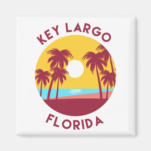 Imã Key Largo, Paisagem na Flórida (Frente)