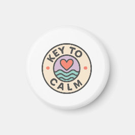 Imã Key to Calm | School Support Thank You Gift