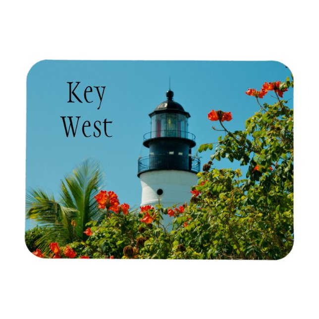 Ímã Key West Lighthouse, Flórida Magnet (Horizontal)