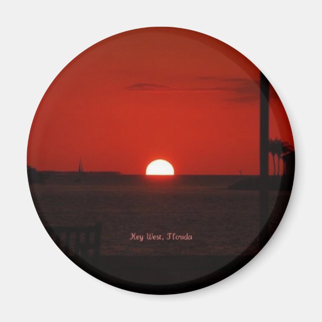 Imã Key West Sunset (Frente)