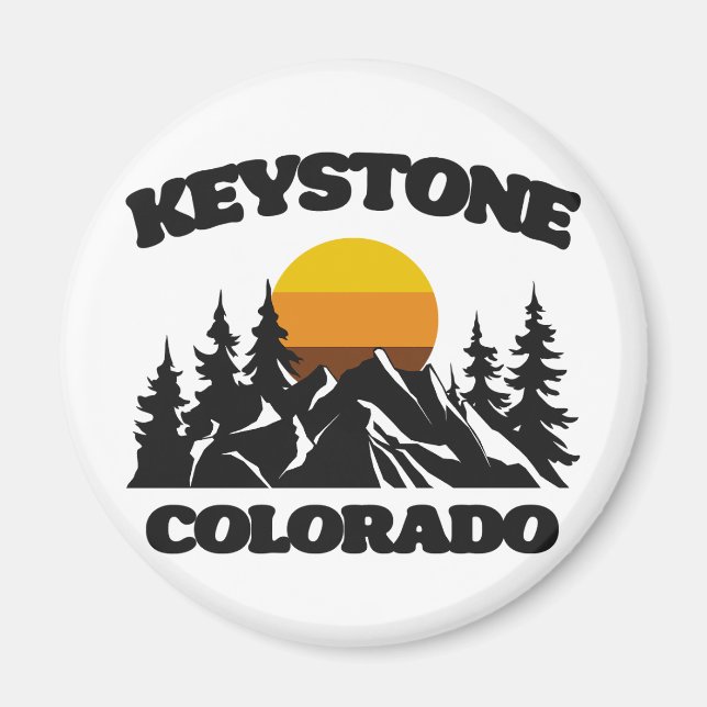 Imã Keystone,Colorado (Frente)