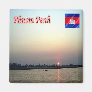 Imã KH - Camboja - Nascimento do sol em Phnom Penh