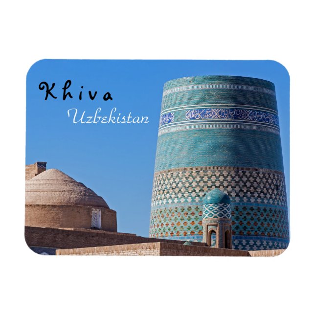Ímã Khiva, Usbequistão - Islam Khodja Minaret (Horizontal)