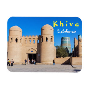 Ímã Khiva, Usbequistão - Porta dupla