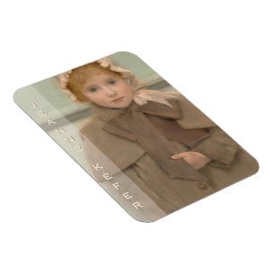 Ímã Khnopff Jeanne Kefer CC0550 - Coleção de Artes d
