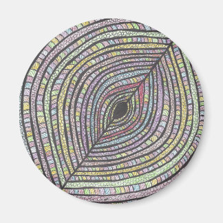 Imã Kian | Ímãs de Arte Abstrata Desenhada à Mão