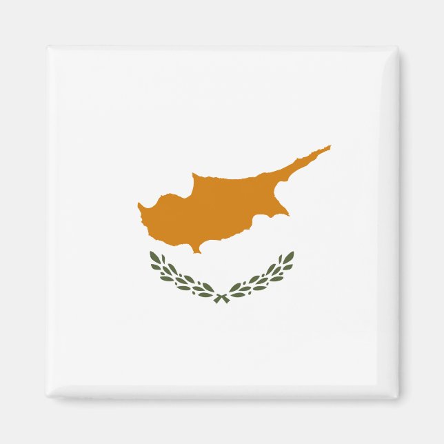 Imã Kıbrıs Cumhuriyeti - Cyprus Flag (Frente)
